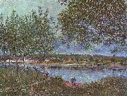 Alfred Sisley Weg der alten Fahre in By oil painting